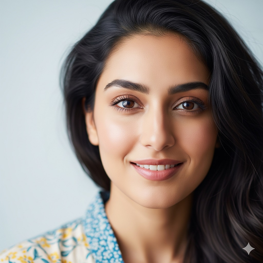Clear glowing skin after acne scar treatment in Lahore at Skincraft clinic